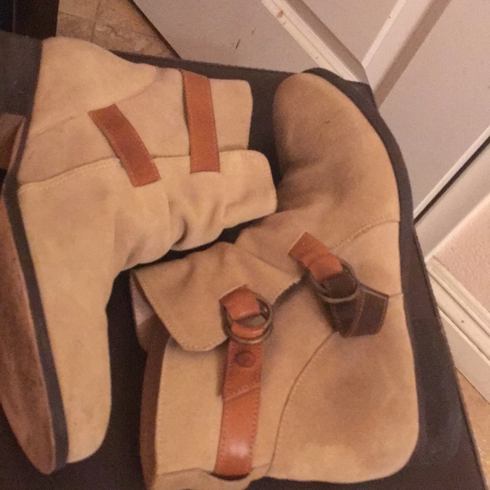 Sz10 Suede Booties